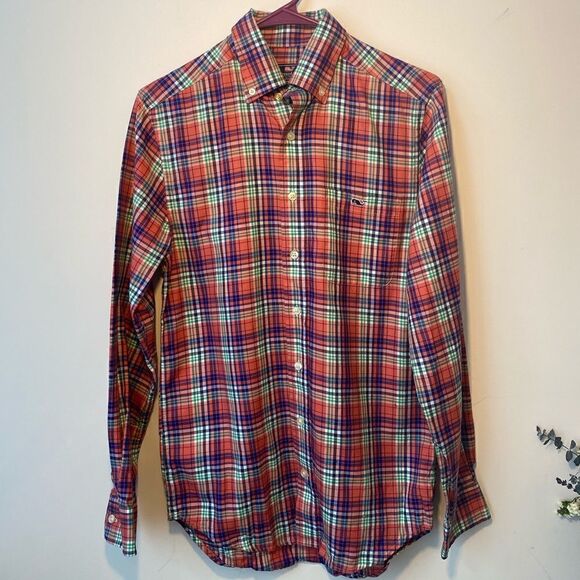 Vineyard Vines Slim Fit Tucker Shirt Men’s Size XS - Picture 1 of 4
